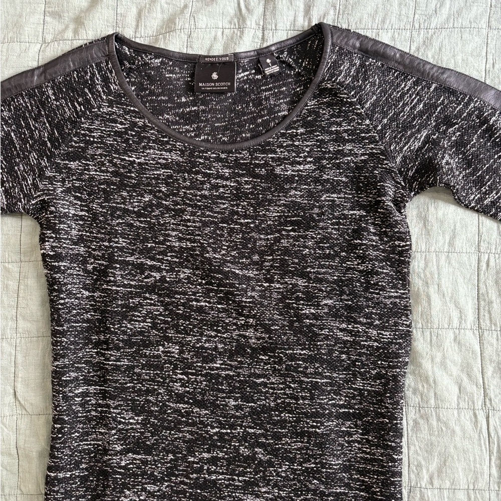 Scotch & Soda Black and White sweater
